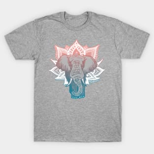 Lotus Elephant Mandala T-Shirt